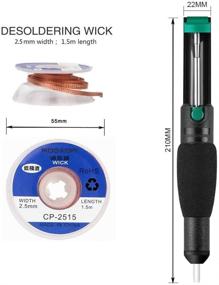 img 2 attached to 🔧 Enhance Soldering Accuracy with MOGAOPI Solder Desoldering Nozzle Remover