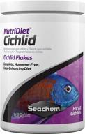 seachem 1908 cichlid fish flakes logo