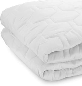 img 2 attached to 🛏️ The Grand RV King Mattress Pad - Quality Fitted Cover for Short King - 72x80 RV Mattresses