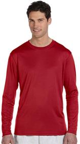 img 4 attached to Champion Sleeve Performance T Shirt X Large Men's Clothing