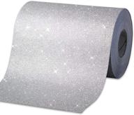 ✨ vvivid deco65 metallic glitter adhesive vinyl craft roll for cricut, silhouette & cameo plotting machines (6ft x 1ft) - sparkle and shine with high-quality glitter vinyl! logo