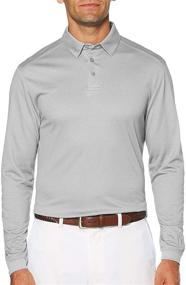img 2 attached to PGA TOUR Sleeve Birdseye Winter Men's Clothing for Shirts