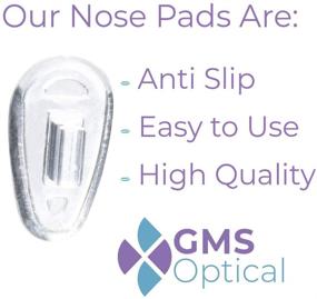 img 2 attached to GMS Optical® Silicone Symmetrical Eyeglass Vision Care and Eyeglasses Care