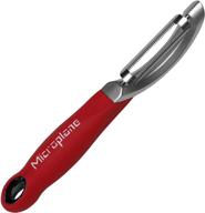 microplane 48092e peeler stainless steel logo