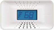 🔥 first alert co710: 10-year battery & digital temperature display co detector logo