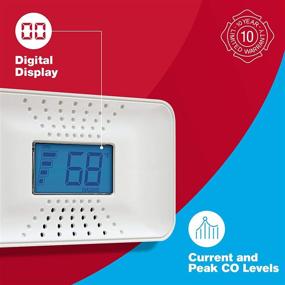 img 2 attached to 🔥 First Alert CO710: 10-Year Battery & Digital Temperature Display CO Detector