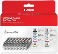 🖨️ canon cli-8 8 color multi pack compatible with pro9000 and pro9000 mark ii logo