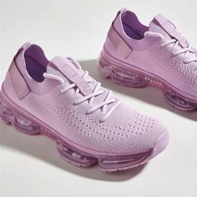 img 2 attached to 👟 Lucky Step Women's Breathable and Lightweight Athletic Shoes: Ultimate Comfort and Style