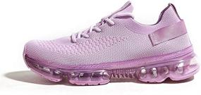 img 4 attached to 👟 Lucky Step Women's Breathable and Lightweight Athletic Shoes: Ultimate Comfort and Style