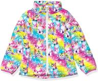 детская теплая куртка lovekider girls puffer: утепленное зимнее пальто для детей от 4 до 12 лет - легкая и водонепроницаемая верхняя одежда логотип