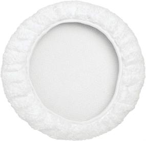 img 2 attached to 🚽 Ultra Plush White Spa Toilet Lid Cover: InterDesign Microfiber Polyester for a Luxurious Bathroom Experience