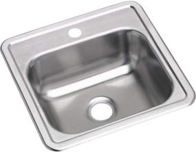 img 2 attached to 🔍 Optimized for SEO: Elkay D115151 Dayton Single Bowl Drop-in Stainless Steel Bar Sink