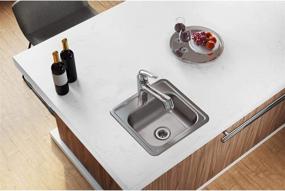 img 3 attached to 🔍 Optimized for SEO: Elkay D115151 Dayton Single Bowl Drop-in Stainless Steel Bar Sink