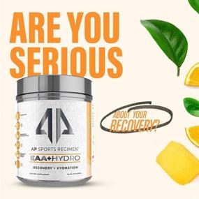 img 1 attached to AP Sports Regimen Vegan Fermented BCAA & EAA Amino Acid Powder - EAA + Hydro, Ideal for Men & Women, 10.5g Total Aminos, Enhanced Recovery & Electrolytes Hydration, 30 servings (Lemon Meets Lime)