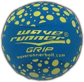 img 2 attached to 🌊 Bundle of 2 Wave Runner Water Skipping Balls: Mega Ball & Grip Ball – Speed Duo Set for Beach, Pool, River, and Lake Fun - Soft Foam, Great Summer Toy