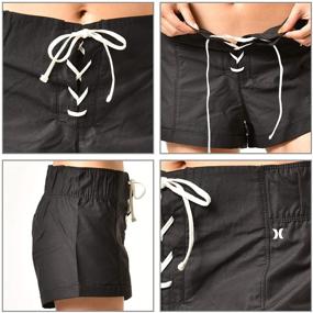 img 1 attached to Hurley Womens Apparel Board Shorts Women's Clothing