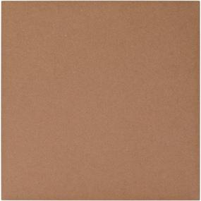 img 1 attached to 20-Pack Blank Wood Boards for Crafts - MDF Chipboard Sheets (12x12 Inches)