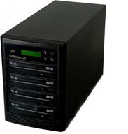 🔥 high-speed copystars dvd duplicator 24x cd-dvd-burner 1 to 3 copier - dual layer writer with smartpro dvd duplicator tower sys-1-3-asus/lg-cst logo