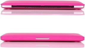 img 2 attached to RUBAN MacBook Pro 13 inch Case (A1502 & A1425 Models) 2015 2014 2013 2012, Plastic Hard Shell Case & Keyboard Cover for Older MacBook Pro Retina 13 Inch, Hot Pink