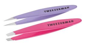 img 4 attached to 🔍 Tweezerman Mini Oval Slant Point Combo | Pack of 2 | Enhanced SEO