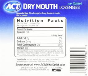 img 2 attached to 🌿 Relief at Your Fingertips with ACT Dry Mouth Mint Lozenges, 18 Count