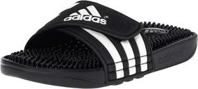 img 4 attached to 👟 Детские унисекс кроссовки Adidas Adissage в белом цвете