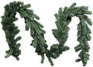 🎄 admired by nature gxw9812-natural 9ft x 10'' canadian christmas pine garland: 180 tips for an enchanting holiday décor logo