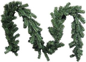 img 3 attached to 🎄 Admired By Nature GXW9812-NATURAL 9ft x 10'' Canadian Christmas Pine Garland: 180 Tips for an Enchanting Holiday Décor