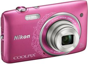 img 1 attached to 📷 Купить цифровую камеру Nikon COOLPIX S3500 с разрешением 20,1 Мп и 7-кратным увеличением (декоративный розовый) - ограниченный запас (старая модель)