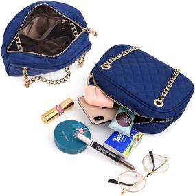 img 3 attached to 👜 Stylish UTO Crossbody Wristlet Checkbook Organizer Women's Handbags, Wallets, and Wristlets - Optimize your search!