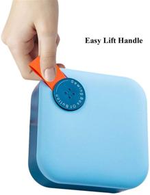 img 1 attached to Blue Sewing Kit for Adults - Portable Storage Box for Travel, Home & Students - Beginner's Sewing Set