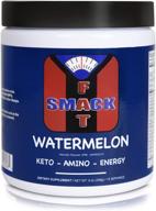 🍉 revitalize your workouts with smackfat keto amino energy - keto pre workout powder for weight loss (watermelon burst) logo
