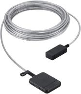 samsung 15m one invisible connect cable: ideal for qled 4k & the frame tvs (2019) in white - vg-socr15/za - find the perfect tv connection solution! logo