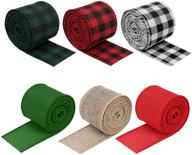 christmas buffalo ribbons wrapping tailoring logo