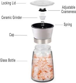 img 1 attached to Cuisinox MIL 77WH Adjustable Coarseness Mechanism