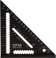 🔲 dfm trade carpenter square black: your essential precision tool for accurate woodworking логотип