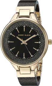 img 4 attached to 🌟Изысканные часы-браслет Anne Klein для женщин с кристаллами - идеальное сочетание элегантности и стиля