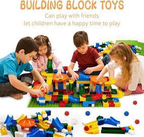 img 3 attached to 🔨 Marble Construction Toy Set: STEM Building Blocks for Endless Marble Track Fun