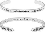 sympathy memorial bracelet for women: remembering the loss of your loved one with a meaningful jewelry gift logo