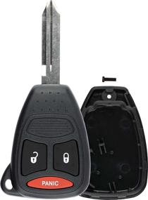img 2 attached to 🔑 KeylessOption KOBDT04A Car Key Fob Shell Replacement - Easiest Keyless Entry Remote Control Solution