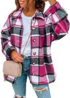π dokotoo fashion boyfriend oversized shacket: stylish women's clothing in coats, jackets & vests! logo