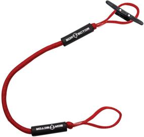 img 3 attached to 🚤 Red BoatTector Bungee Dock Line Value 2-Pack - Extreme Max 3006.2571 4ft