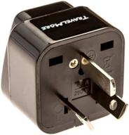 🌏 australian travel adapter: compatible with type i plugs for australian outlets, new zealand, china, argentina, fiji logo