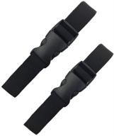 π ayicoo 2-pack 13ft black nylon utility straps with quick release buckle logo