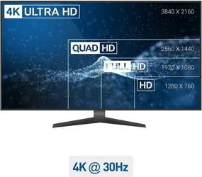 img 2 attached to ⚡ Адаптер HDMI к DisplayPort от Cable Matters с поддержкой видеоразрешения 4K - улучшенная оптимизация SEO