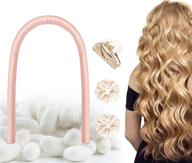 🌙 волшебный набор для укладки волос silk curling rod headband set | 100% парчовый шелк без тепла hair curlers для длинных / средних волос | мягкие без тепла бигуди для сна | стилизатор для укладки без тепла для создания локонов во сне логотип