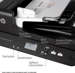 img 1 attached to 🖨️ Efficient Scanning with HP Scanjet Enterprise Flow 7500 Flatbed Scanner (L2725B)