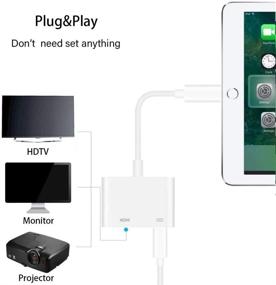 img 1 attached to 🔌 Optimized Charging Projector with Lightning Digital Connector