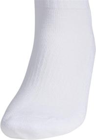 img 1 attached to 🧦 Adidas 6-Pack White Quarter Socks