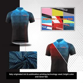 img 3 attached to 🚴 BERGRISAR Short Sleeve Men's Cycling Jerseys: Ultimate Bike Shirt